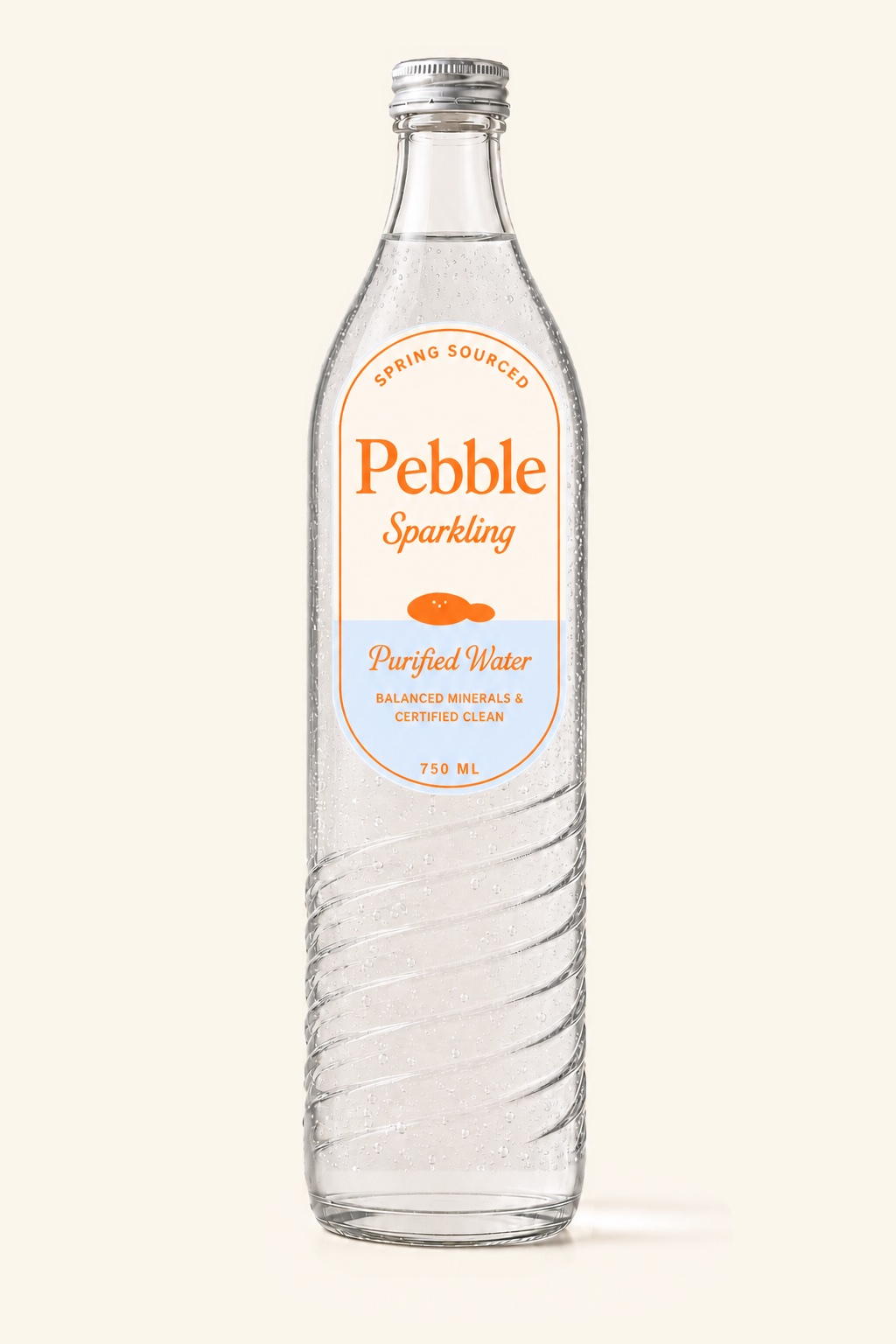 Pebble Sparkling bottle